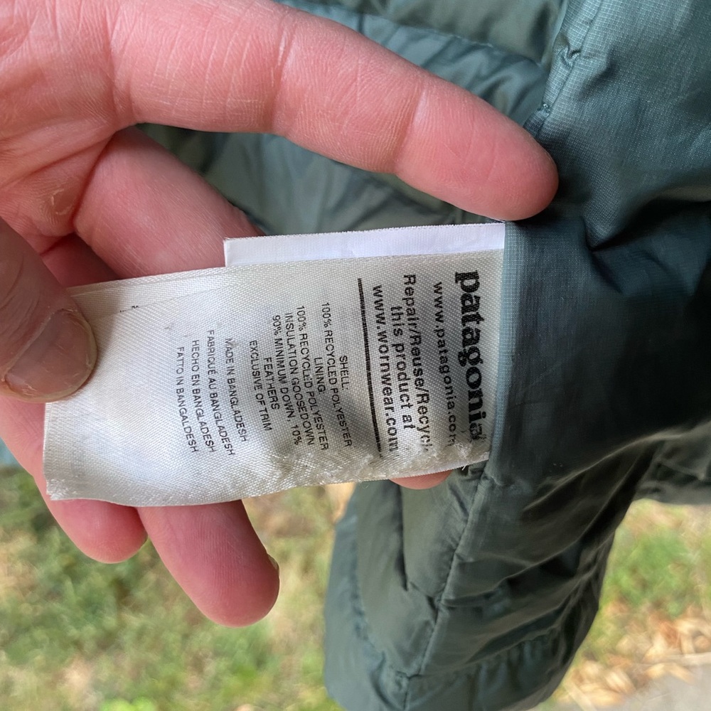 Patagonia Down Sweater, Regen Green - Picture 5 of 7